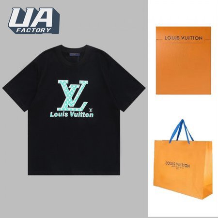 show limited 23ss letter logo print round neck short sleeves black