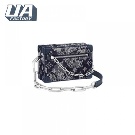 mini soft trunk monogram tapestry canvas lmb040