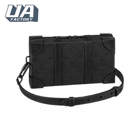 soft trunk wallet taurillon monogram leather lmb015