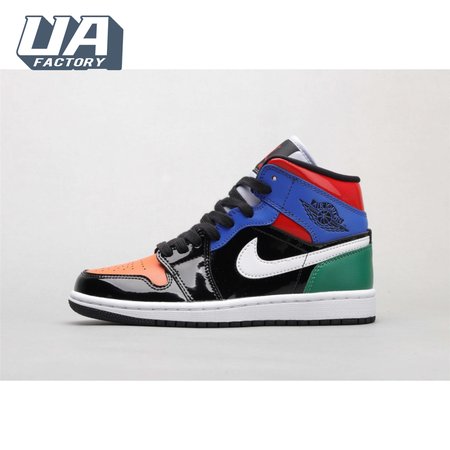 Air Jordan 1 Mid Multi Patent Unisex