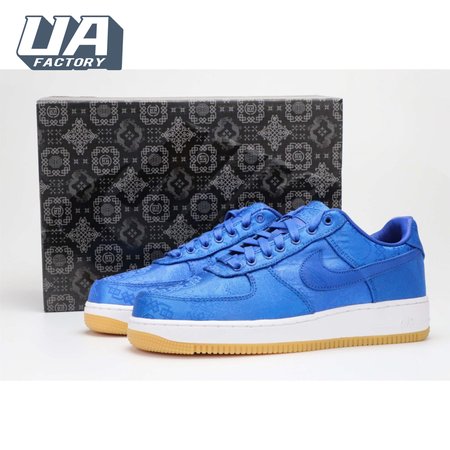 Nike CLOT X Air Force 1 (Blue) Unisex