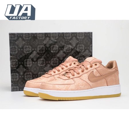 Nike CLOT x Air Force 1(Gold Silk) Unisex