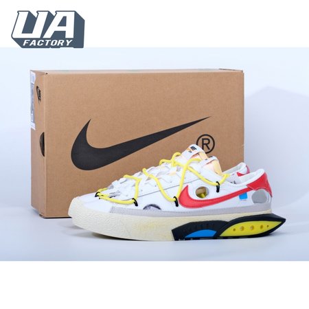 off-white x NK Blazer low'77 White Red Men's