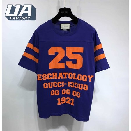 T-shirt with '25 Gucci Eschatology and Blind for Love 1921' print - GC44