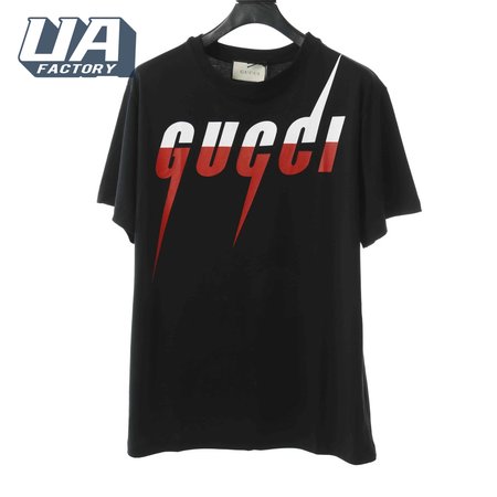 GUCCI PRINT T SHIRT WHITE - RED GC29