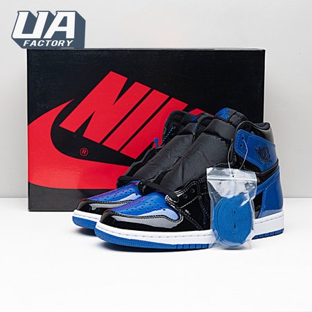 Air Jordan 1 High OG Patent Royal Men's