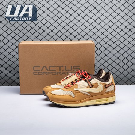Nike Air Max 1 Travis Scott Cactus Jack Wheat Lemon Drop DO9392-701 Unisex