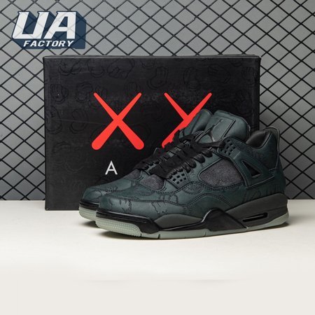 Jordan 4 Retro Kaws Black 930155-001 Men's