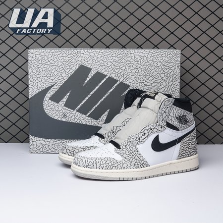 Jordan 1 Retro High OG White Cement DZ5485-052 Men's