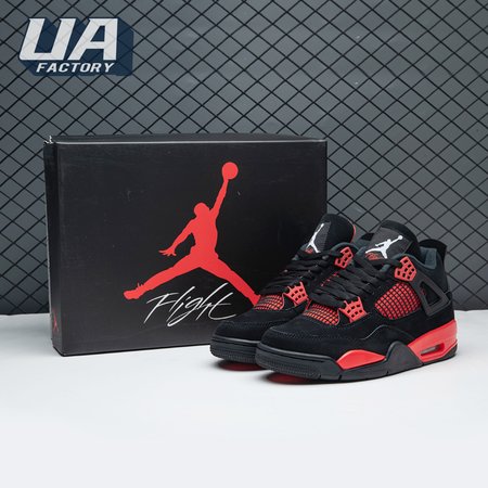 Jordan 4 Retro Red Thunder Unisex