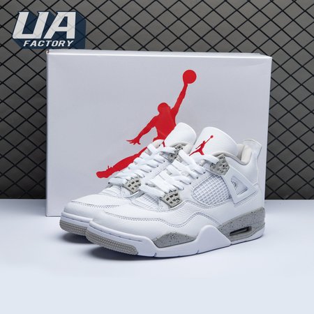 Air Jordan 4 Retro 'White Oreo' Unisex