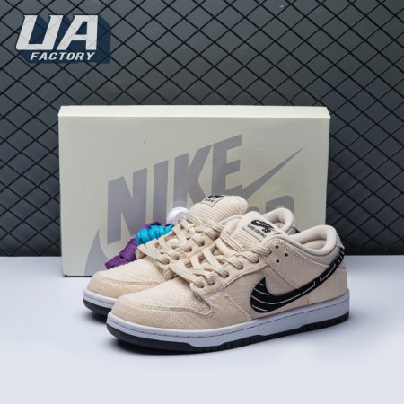 Nike SB Dunk Low Albino & Preto FD2627-200 Unisex