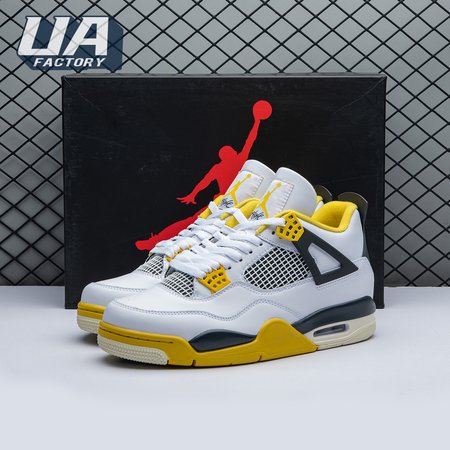 Air Jordan 4 Retro Vivid Sulfur AQ9129 101 Unisex