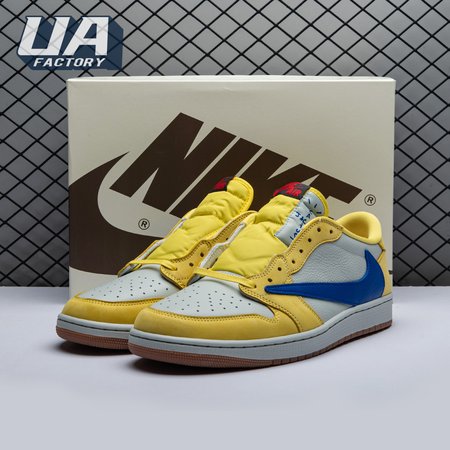 Jordan 1 Retro Low OG SP Travis Scott Canary DZ4137-700 Unisex
