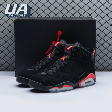 Jordan 6 Retro Black 'Infrared' 384664 060 Men's