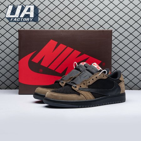 Travis Scott x Air Jordan 1 Low OG Velvet Brown DM7866 202 Unisex