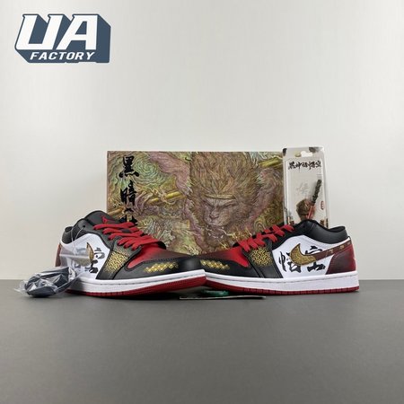 Black Myth Wukong Air Jordan 1 Low 553558-161 Unisex