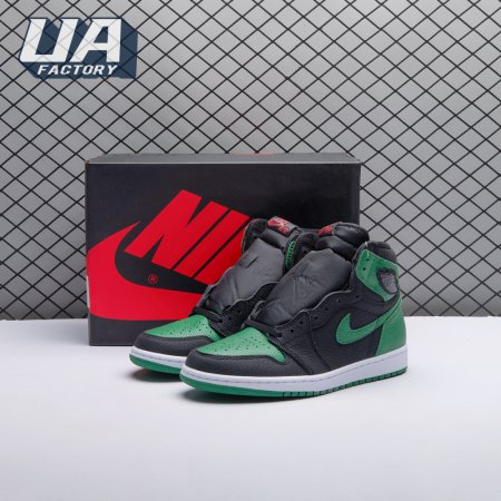 Jordan 1 Retro High Pine Green Black 555088-030 Men's