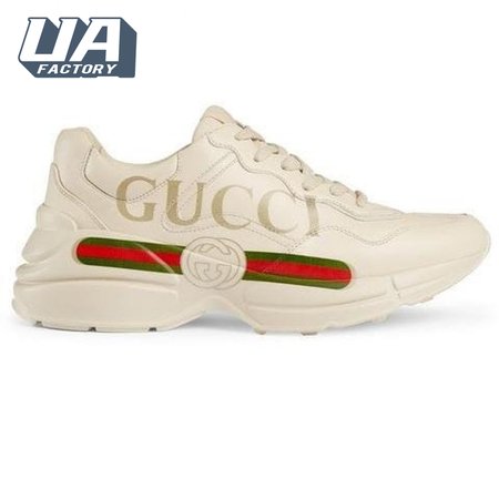 GUCCI RHYTON LEATHER SNEAKER - GC55