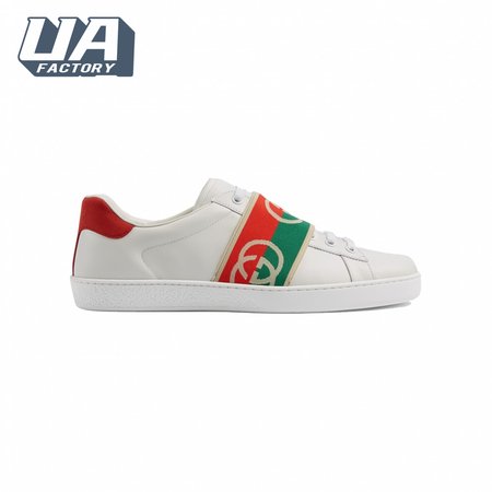 GUCCI MEN'S ACE SNEAKERS WITH ELASTIC WEB - GC213