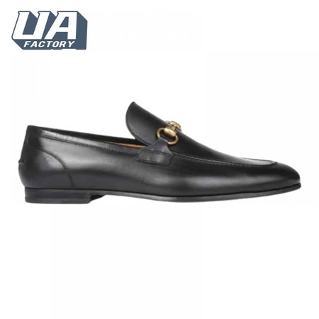 GUCCI JORDAAN LEATHER LOAFER - LDG016