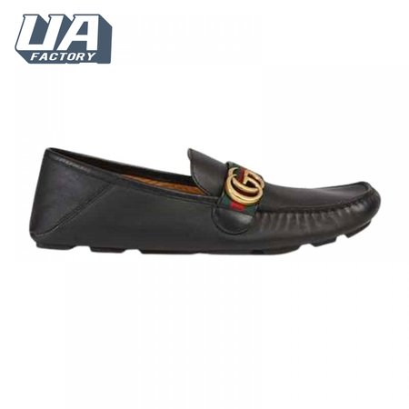 GUCCI LEATHER DRIVER WITH WEB - LDG005