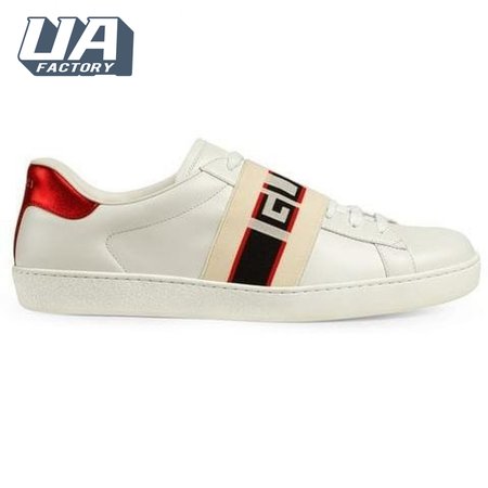 GUCCI STRIPE LEATHER SNEAKER - GC3