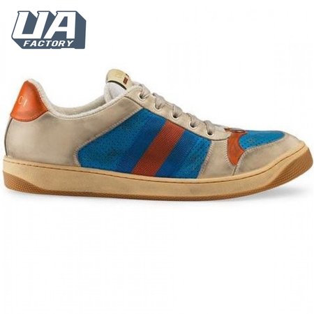 GUCCI SCREENER LEATHER SNEAKER - GC54